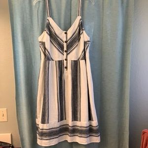 Black/Cream Sun Dress